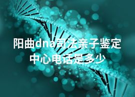 陽(yáng)曲dna司法親子鑒定中心電話是多少