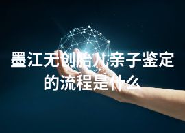 墨江無(wú)創(chuàng)胎兒親子鑒定的流程是什么