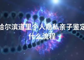哈爾濱道里個(gè)人隱私親子鑒定什么流程
